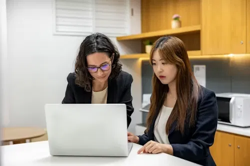 Agile professional studying for certification