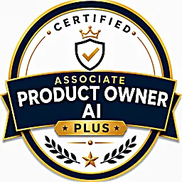 Product Owner AI Plus certification badge