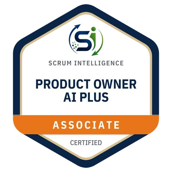 Product Owner AI Plus badge