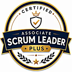 Scrum Leader Plus certification badge