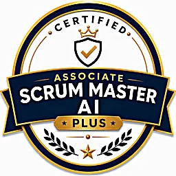 Scrum Master AI Plus certification badge