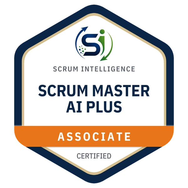 Scrum Master AI Plus badge