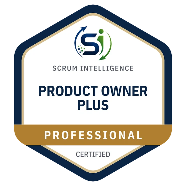 Product Owner Plus badge