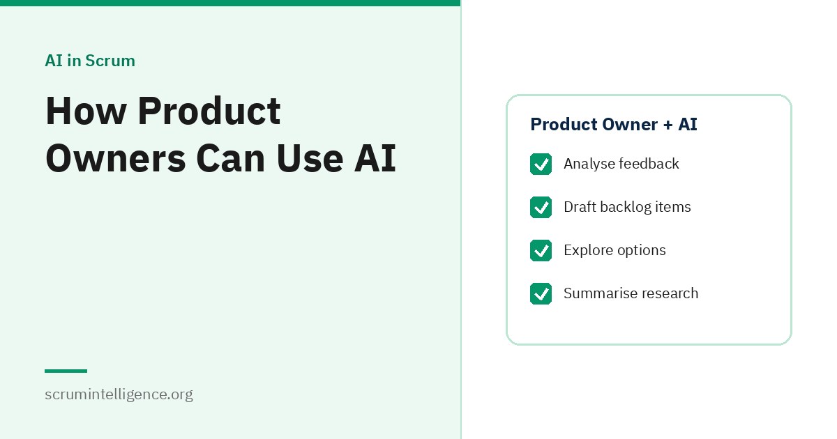 How Product Owners Can Use AI: Practical Uses and Limits