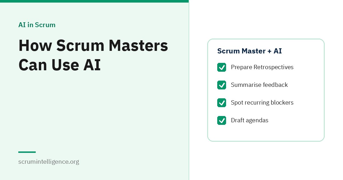 How Scrum Masters Can Use AI: Practical Uses and Limits