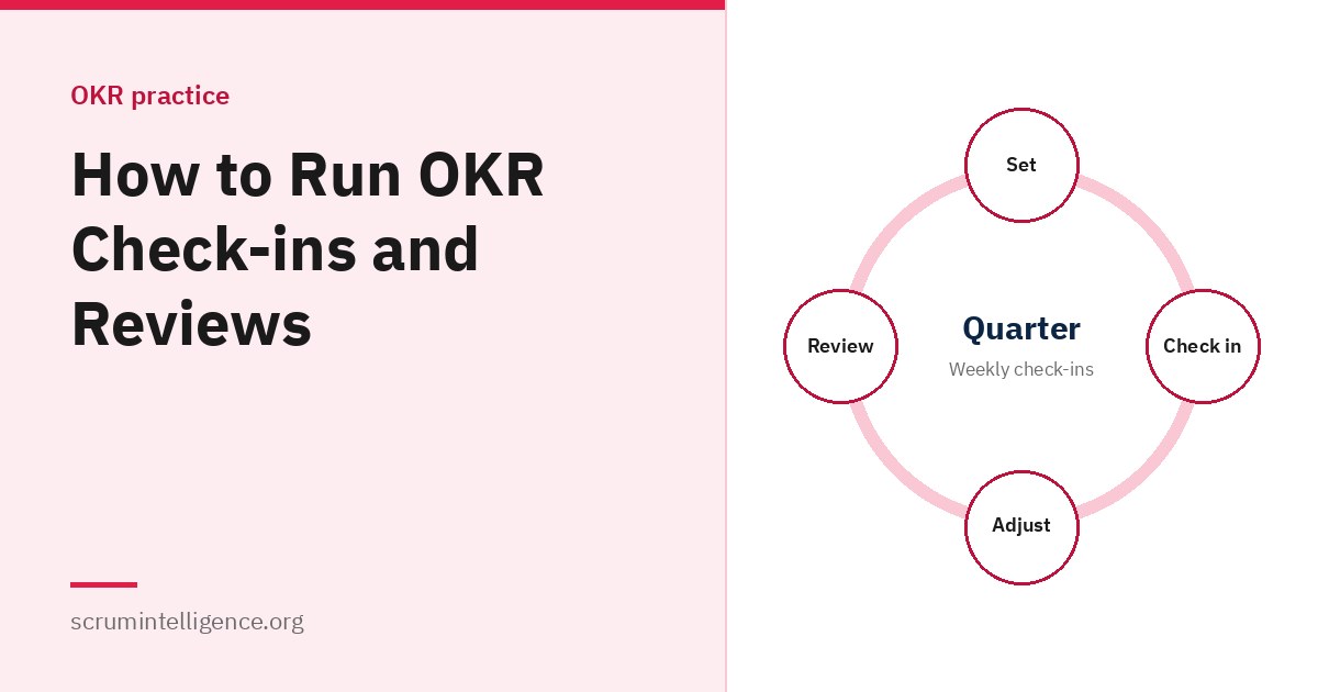 How to Run OKR Check-ins and Reviews
