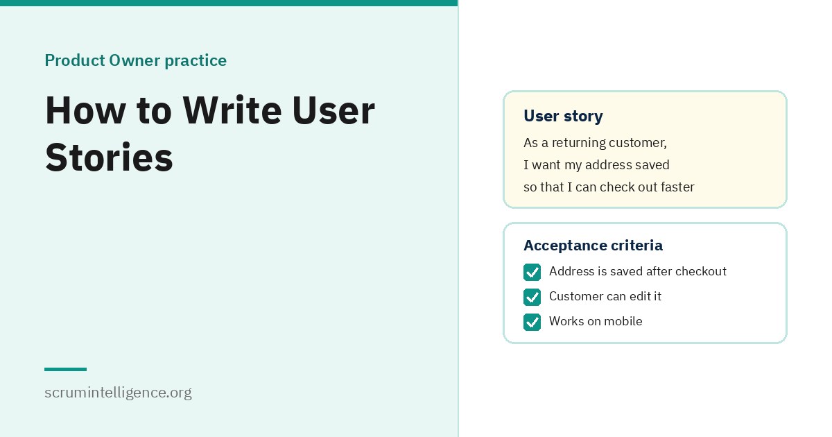 How to Write User Stories (With Examples and Acceptance Criteria)