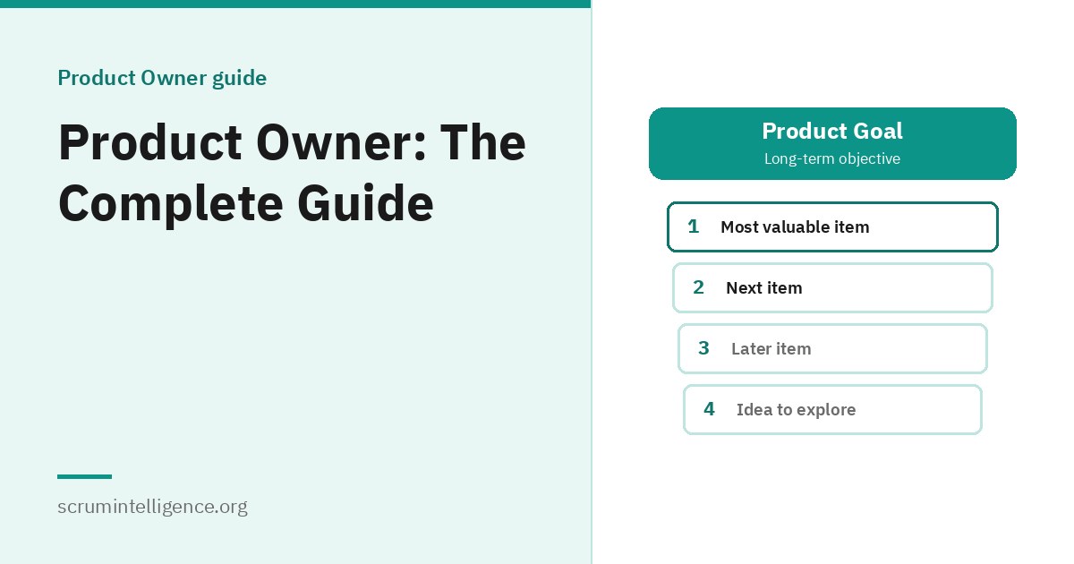Product Owner: The Complete Guide to the Role, Skills and Certification