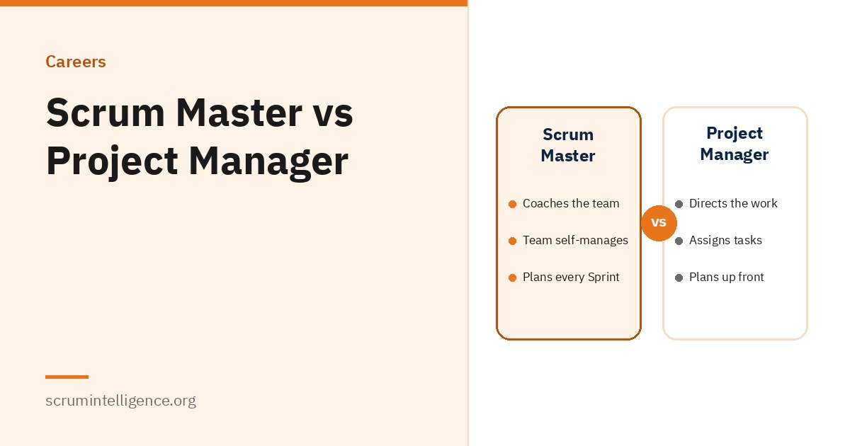 Scrum Master vs Project Manager: Key Differences